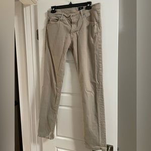 Mens AG the Tellis Khaki Pant